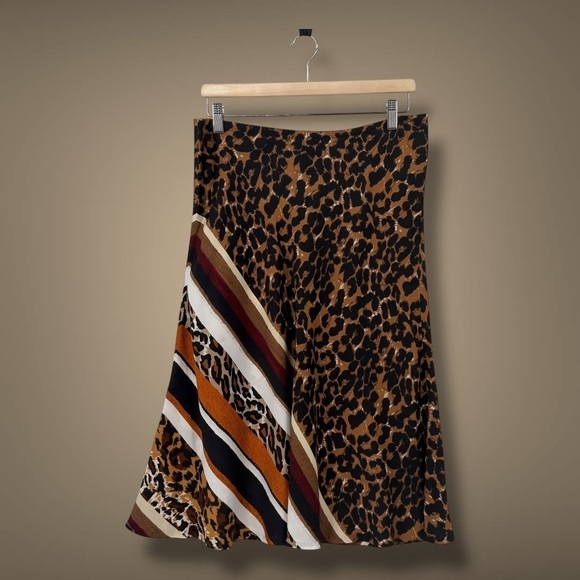 Kobi Halperin Dresses & Skirts - NWT Kobi Halperin Brooklyn Mixed Print Skirt Size L